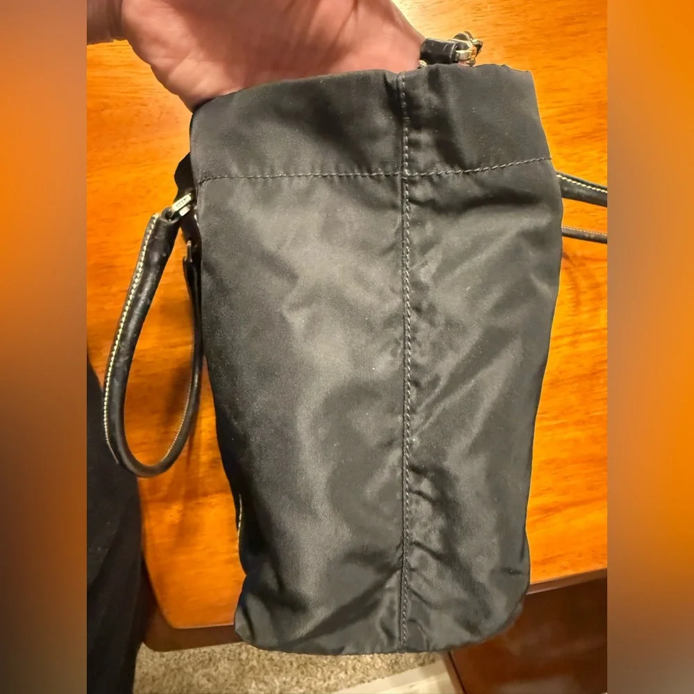 Prada Vintage Black Nylon Tote Bag with COA - Picture 10 of 16